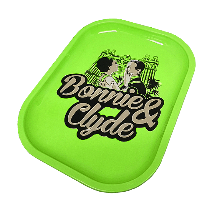Bonnie and Clyde Cannabis Produkt Rolling Tray