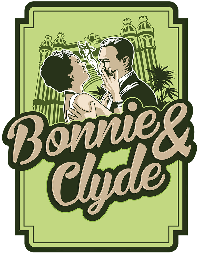 Bonnie and Clyde Cannabis Logo BCN Original