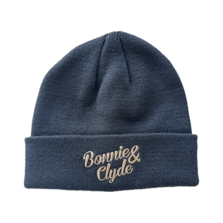 Bonnie and Clyde Cannabis Produkt Hat Black