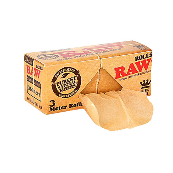 Bonnie and Clyde Cannabis Raw Kingsize Rolls Ungebleicht