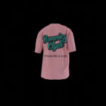 Bonnie and Clyde Pink T-shirt Oversize