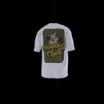 Bonnie and Clyde Cannabis T-shirt Weiss Nummer 1