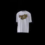 Bonnie and Clyde Cannabis T-shirt Weiss Nummer 1