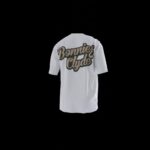 Bonnie and Clyde Cannabis T-shirt Weiss Nummer 2