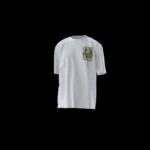 Bonnie and Clyde Cannabis T-shirt Weiss Nummer 2