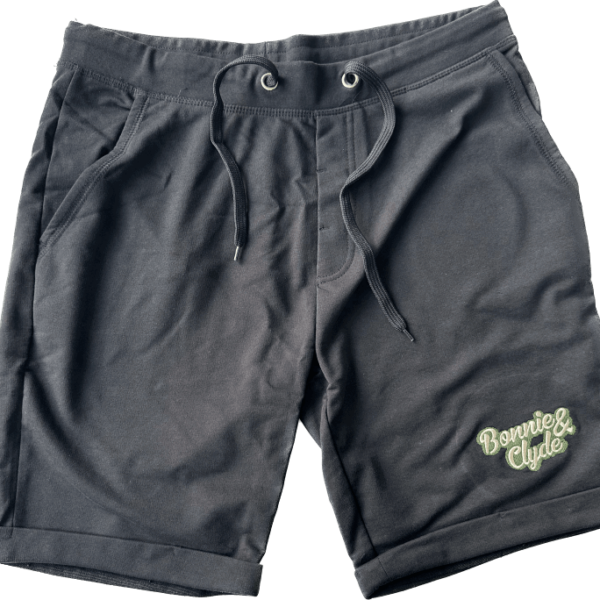 Bonnie and Clyde Cannabis Produkt Shorts Black