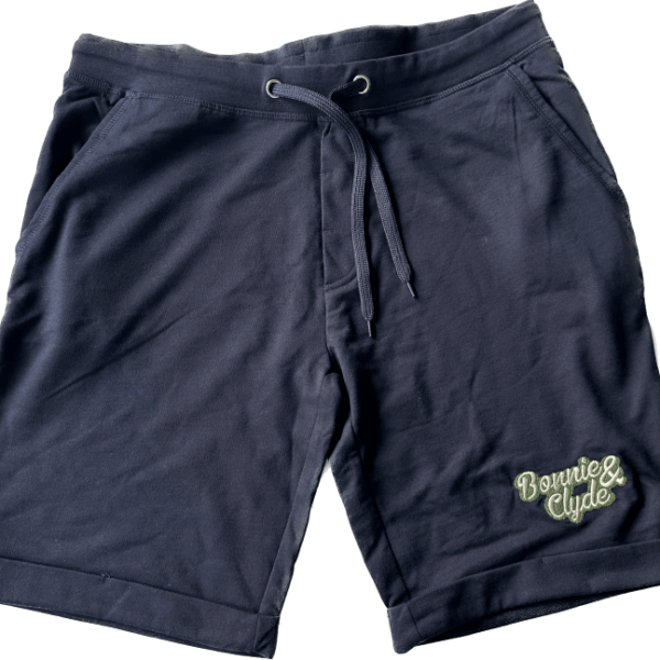 Bonnie and Clyde Cannabis Produkt Shorts Blue